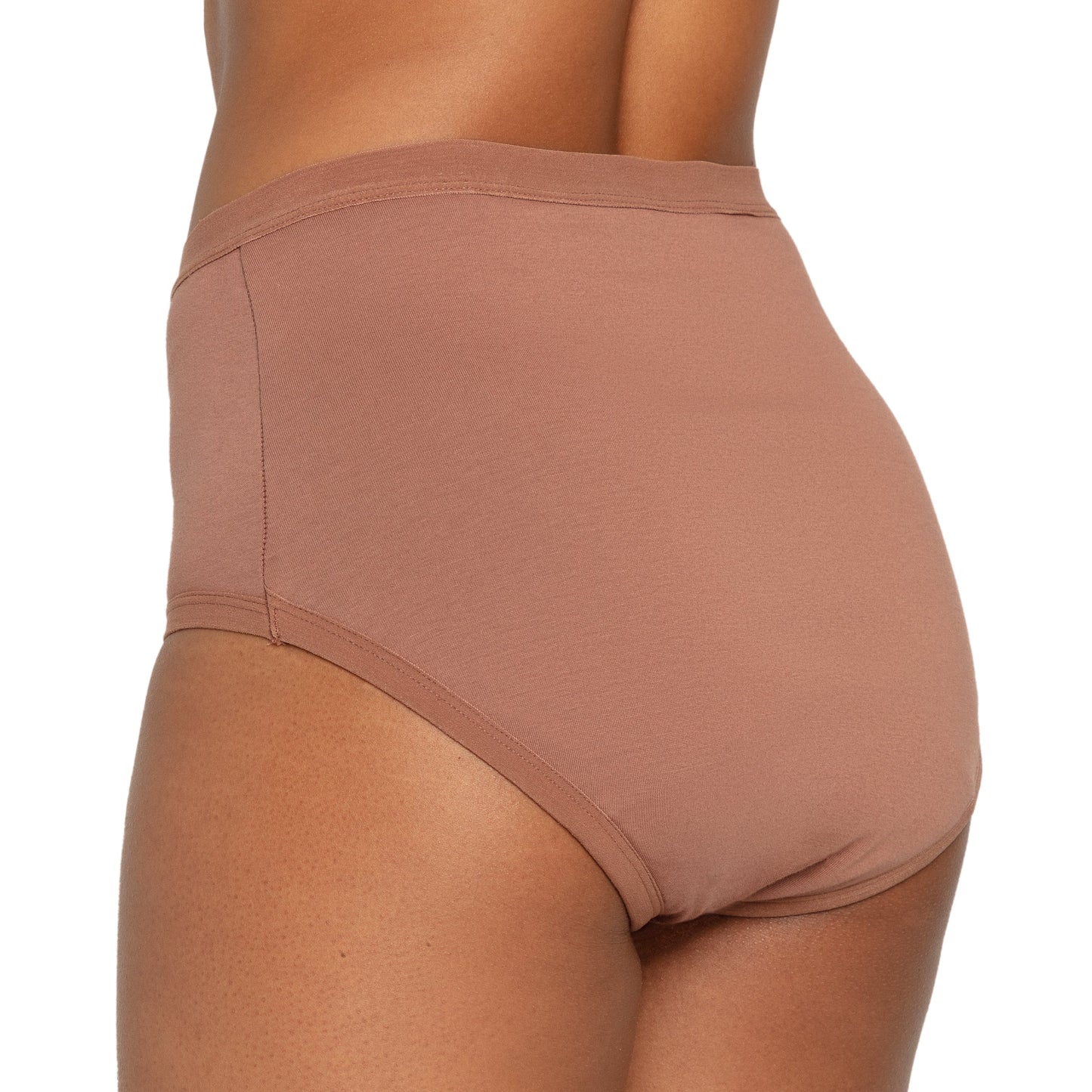 The High Waisted Period. in Organic Cotton For Heavy Flows. XS - 6XL