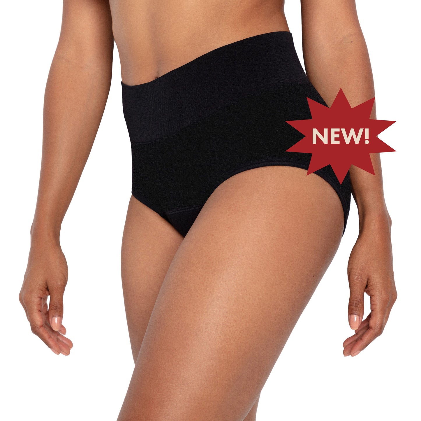 The High Waisted Period. in FlowStretch™ For Heavy Flows