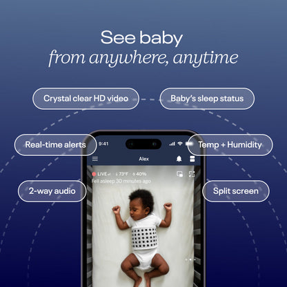 Nanit Pro Smart Baby Monitor with Floor Stand