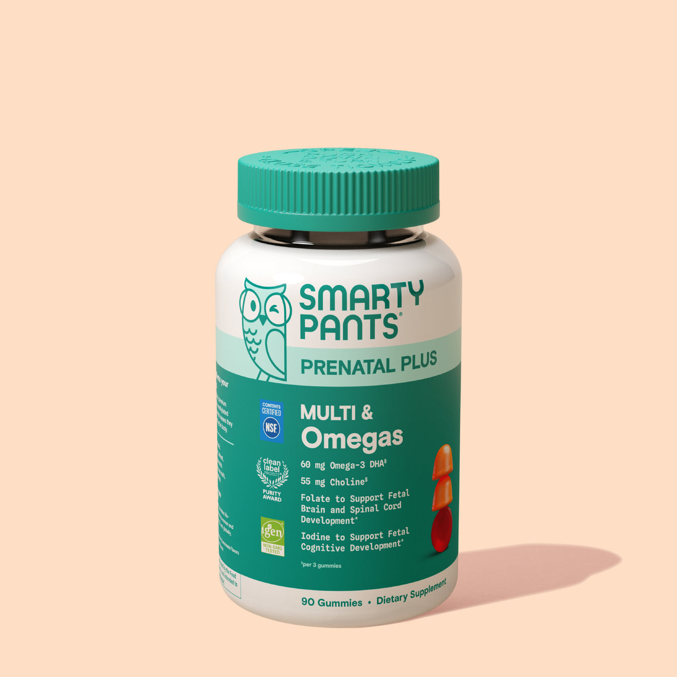 Smartypants Prenatal Plus Multi & Omegas Gummies, 90 ct.
