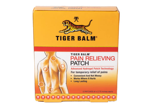 Tiger Balm® Pain Relieving Patch, 5 ct