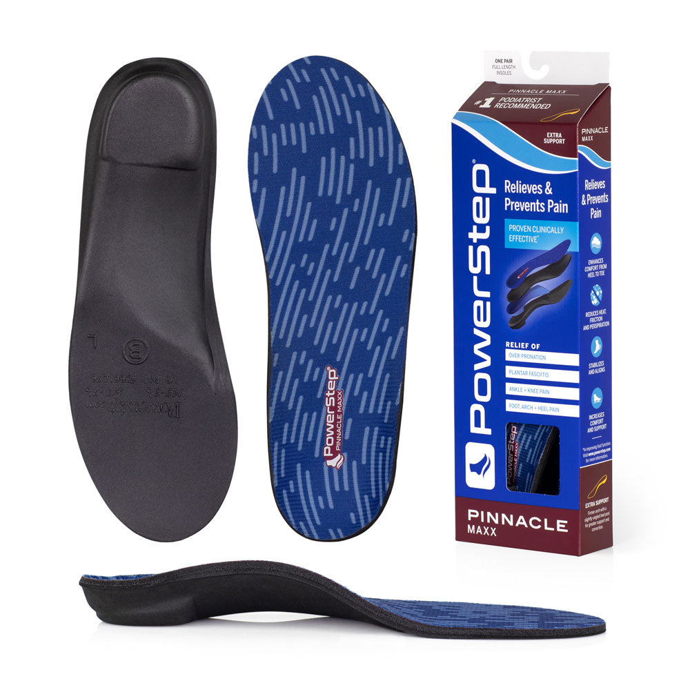 FSA-Approved PowerStep Maxx Insoles, Corrective Orthotic Insoles for ...