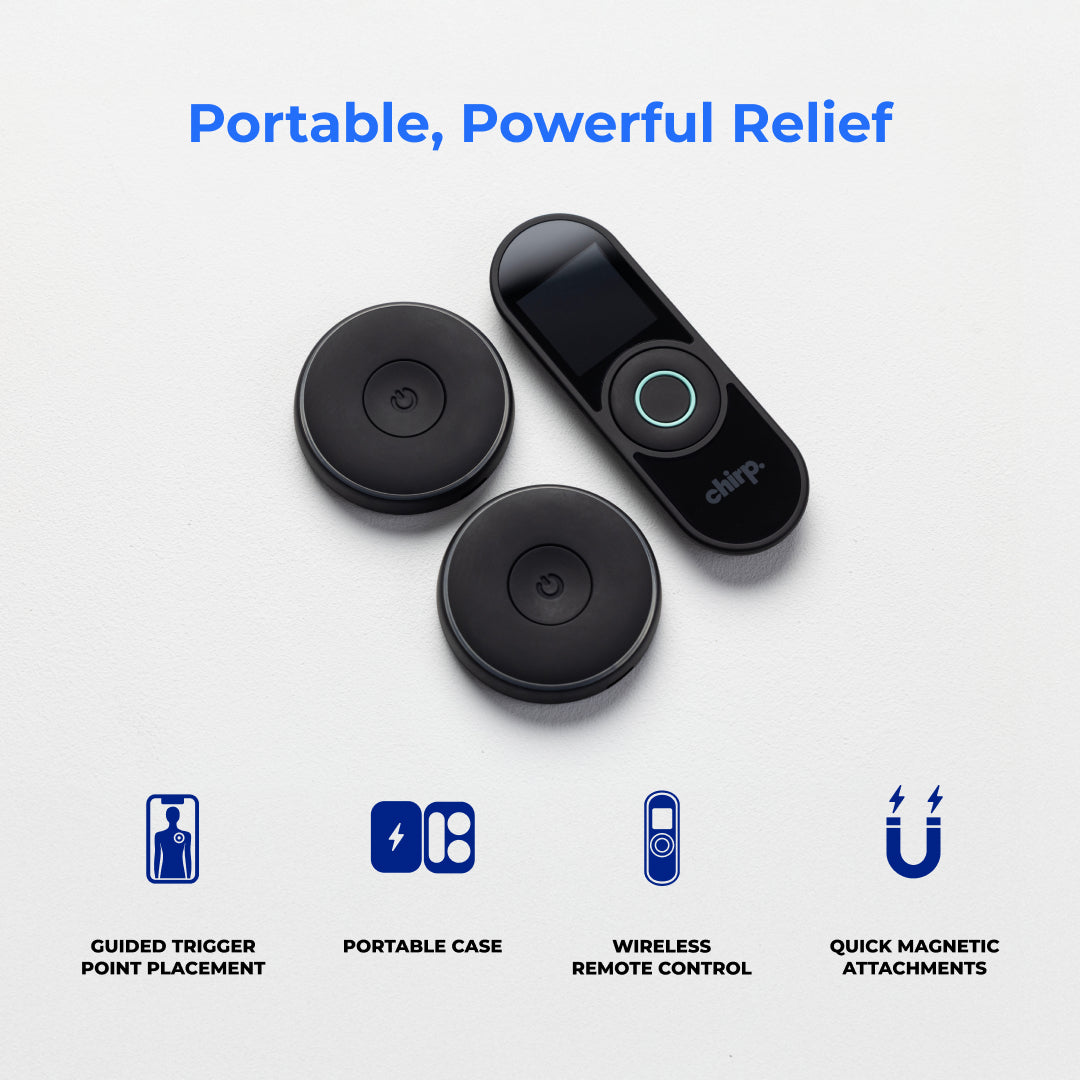 Chirp Halo Wireless TENS and EMS Pain Relief Therapy Unit