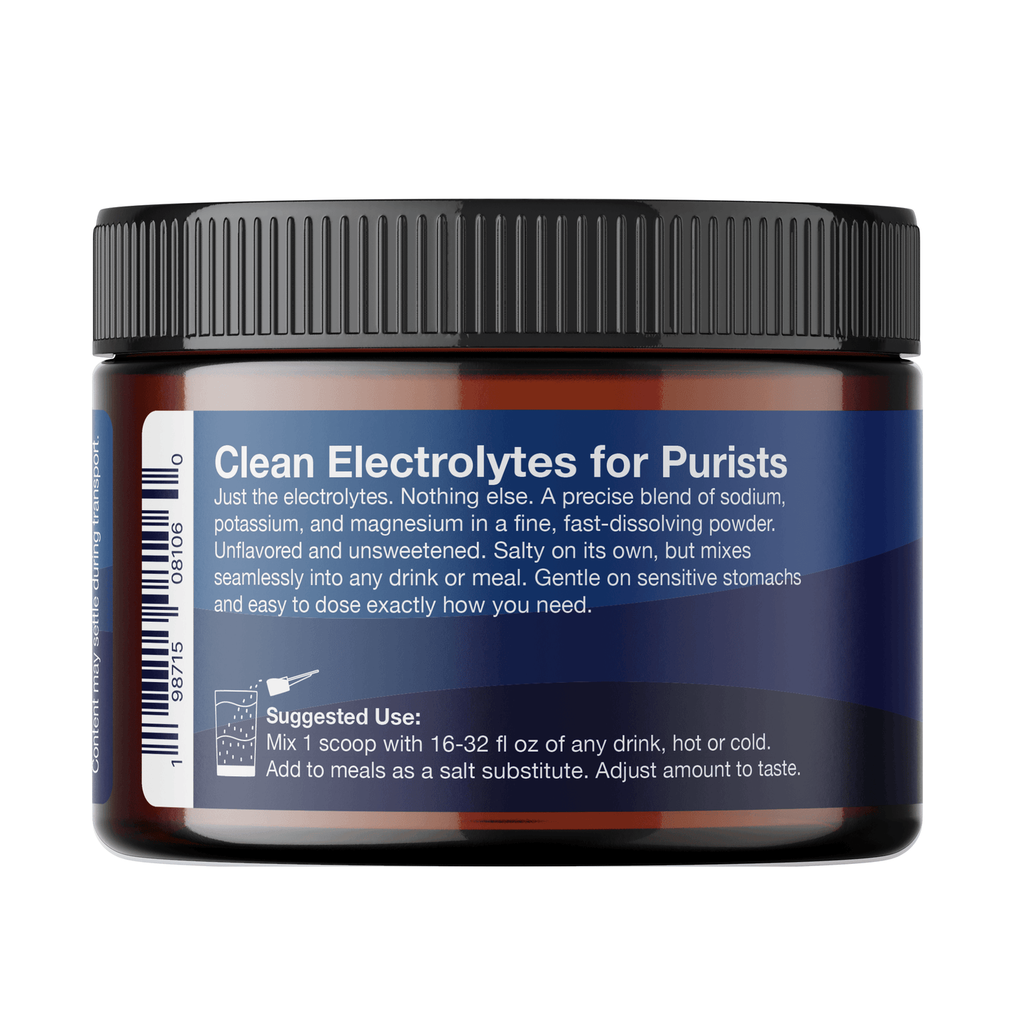 Saltivate Raw Unflavored Electrolytes, 90 servings