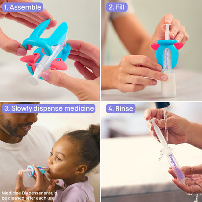 Medicine Buddy™ Rocket Medication Dispenser for Infants, Babies & Toddlers