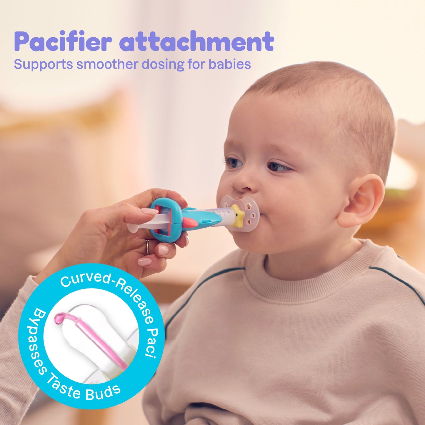 Medicine Buddy™ Rocket Medication Dispenser for Infants, Babies & Toddlers