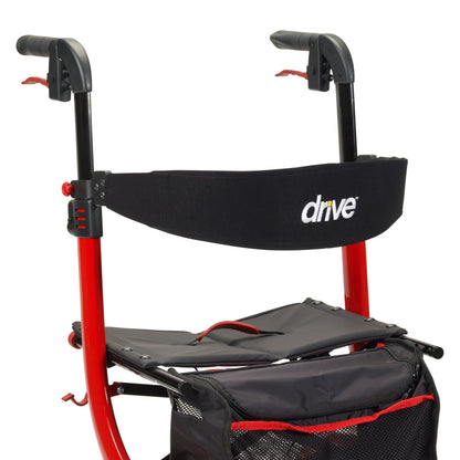 Drive™ Nitro 4 Wheel Rollator, 10" Casters