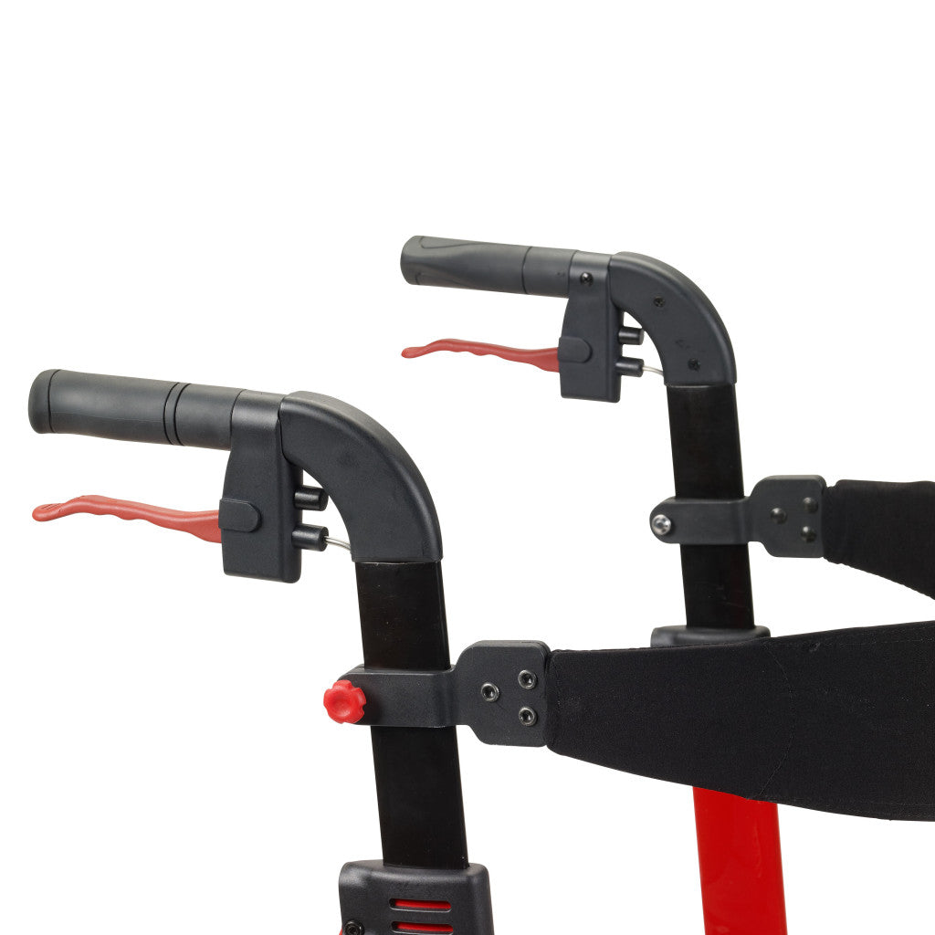 Drive™ Nitro 4 Wheel Rollator, 10" Casters