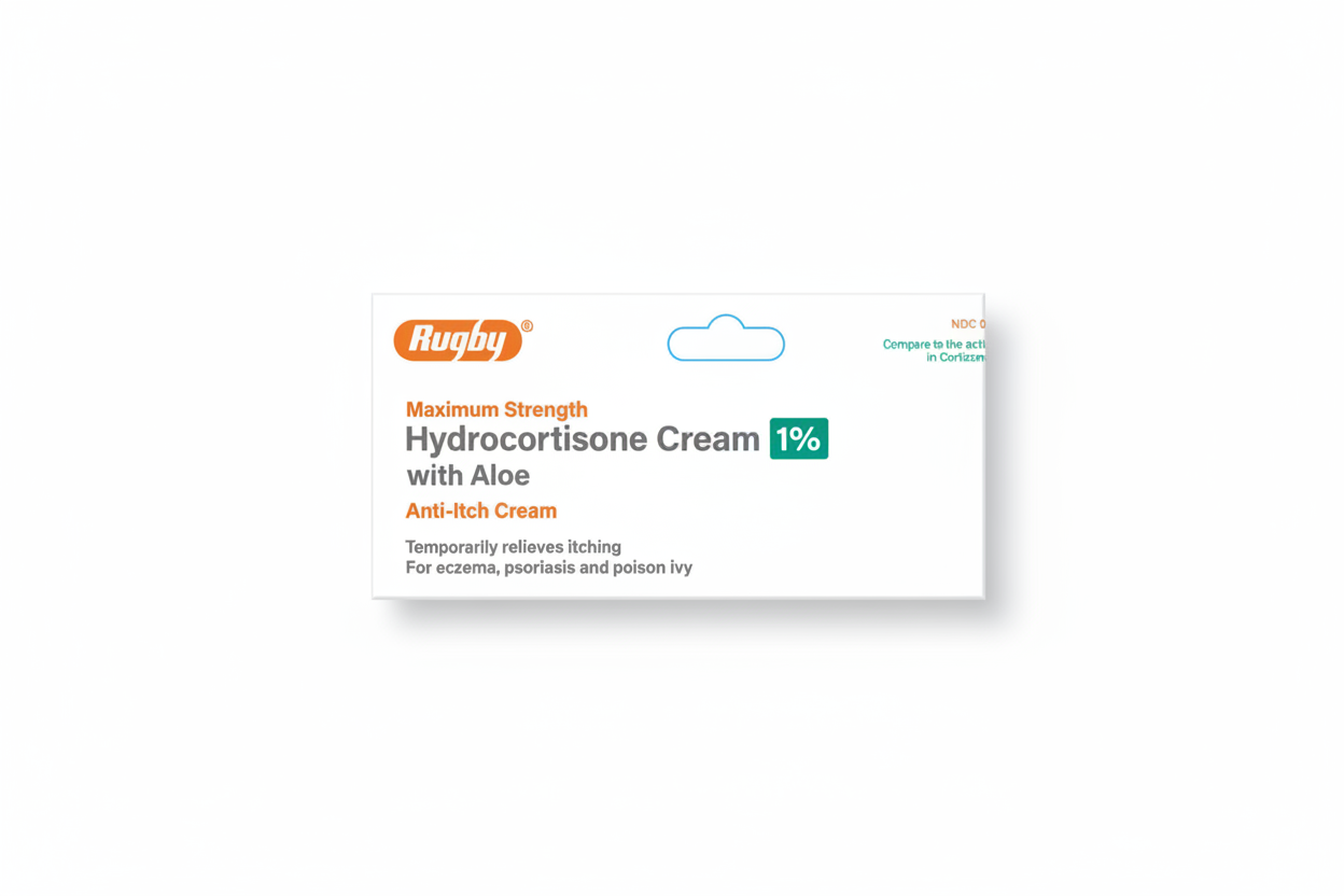 Hydrocortisone Cream Rugby Box