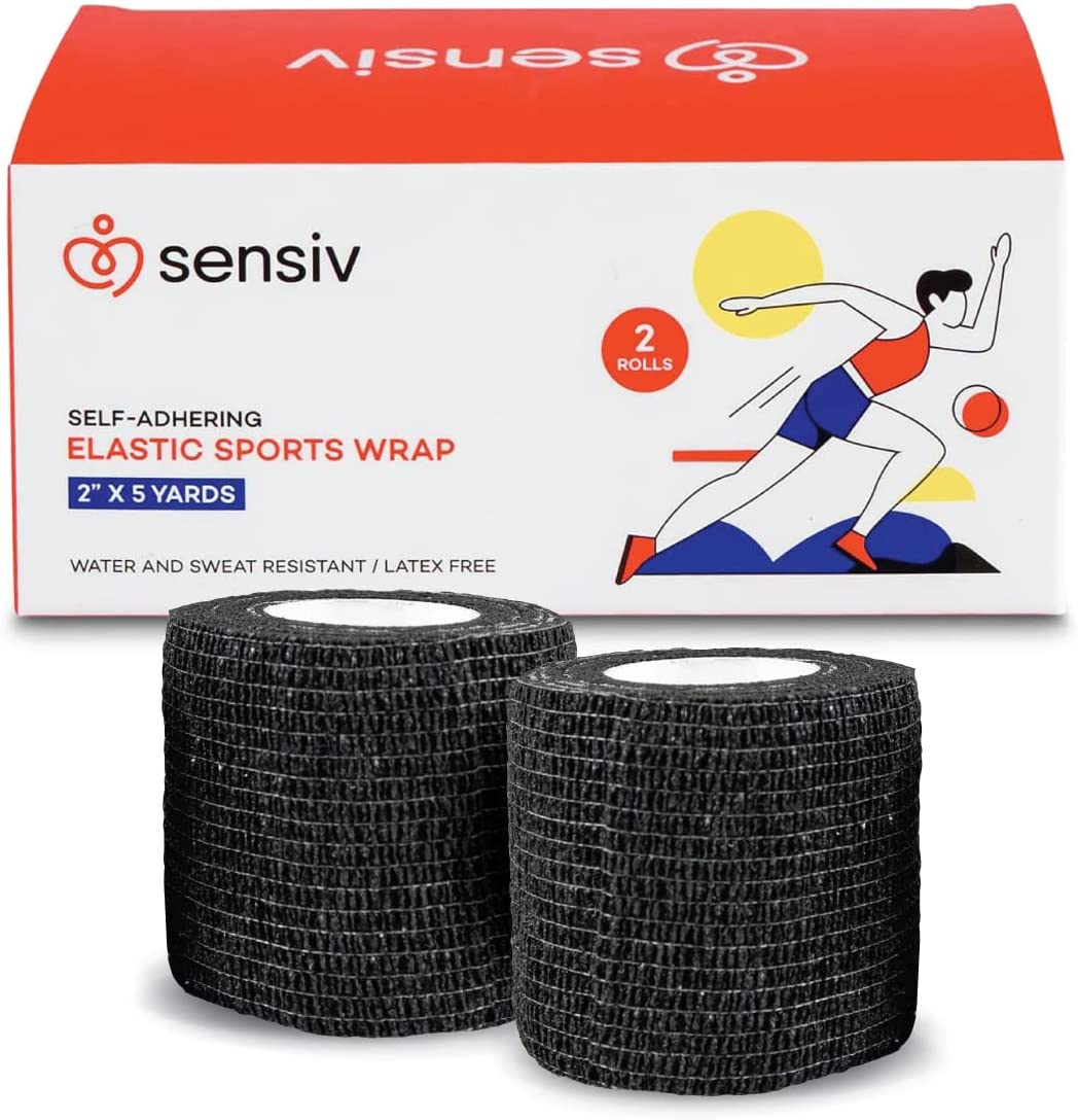 Sensiv Self-Adhering Elastic Sports Wrap 2in*15 ft - 2 Pack