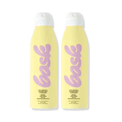 Bask Suncare Non-Aerosol Spray SPF 30 - 50, 2 Pack