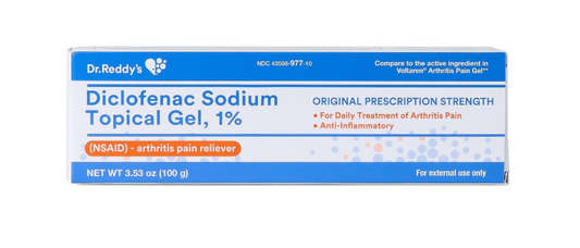 Dr. Reddy's Diclofenac Sodium Topical Gel, 1%, 100 g.