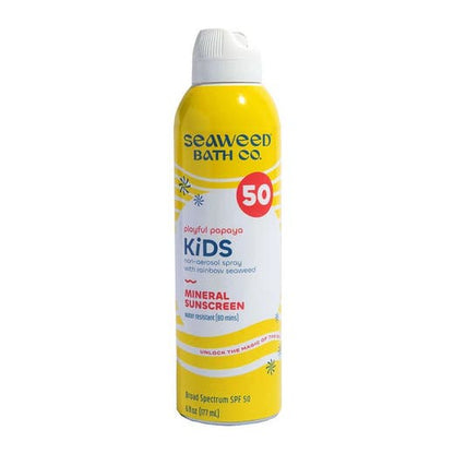 The Seaweed Bath Co Sunscreen Kids Papaya, 6 fl oz