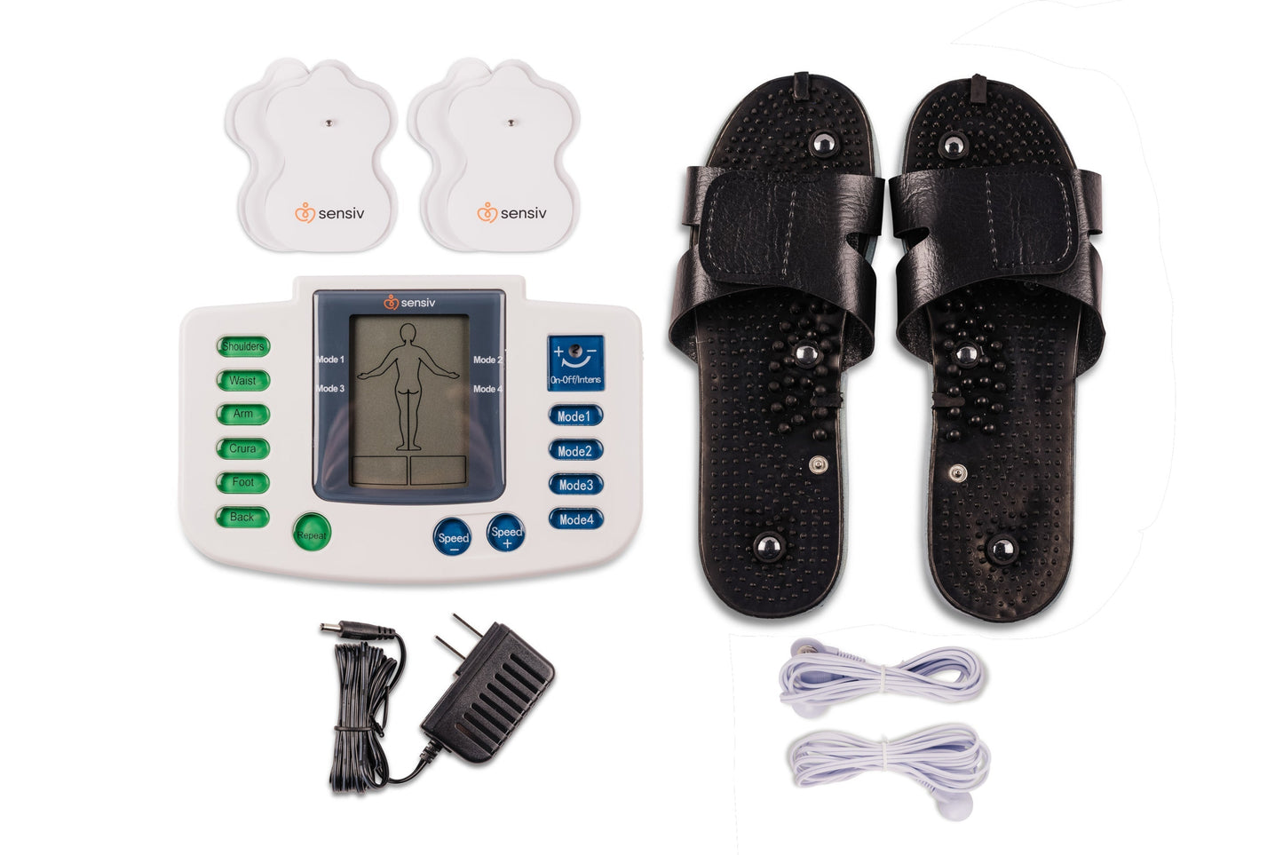 Sensiv Full-Body TENs Pain Relief Therapy with Slippers