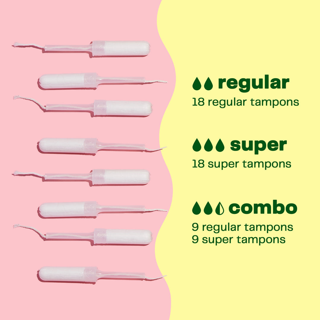 Viv Organic Cotton Tampons, Super, 18 ct.