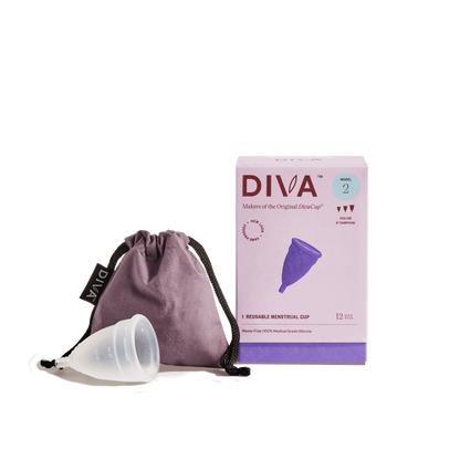 DIVA™ Cup Model 2, Reusable Menstrual Cup