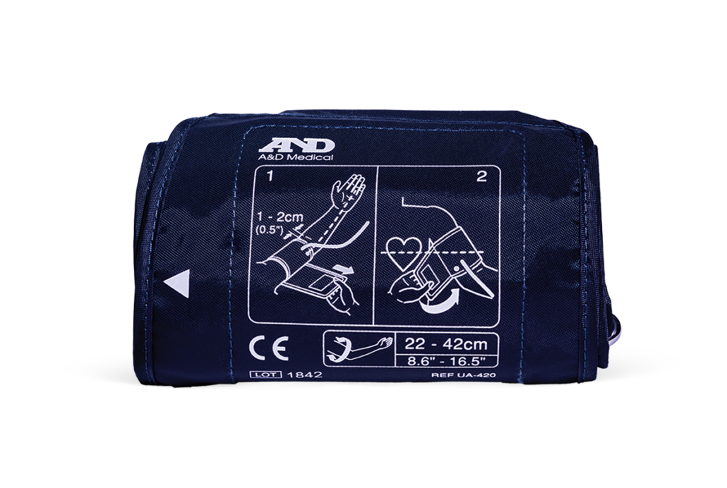 A&D Medical Connected One Touch Blood Pressure Monitor With Bluetooth®