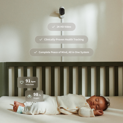 Owlet Dream Duo™ (Gen 3) Smart Baby Monitor with Sock
