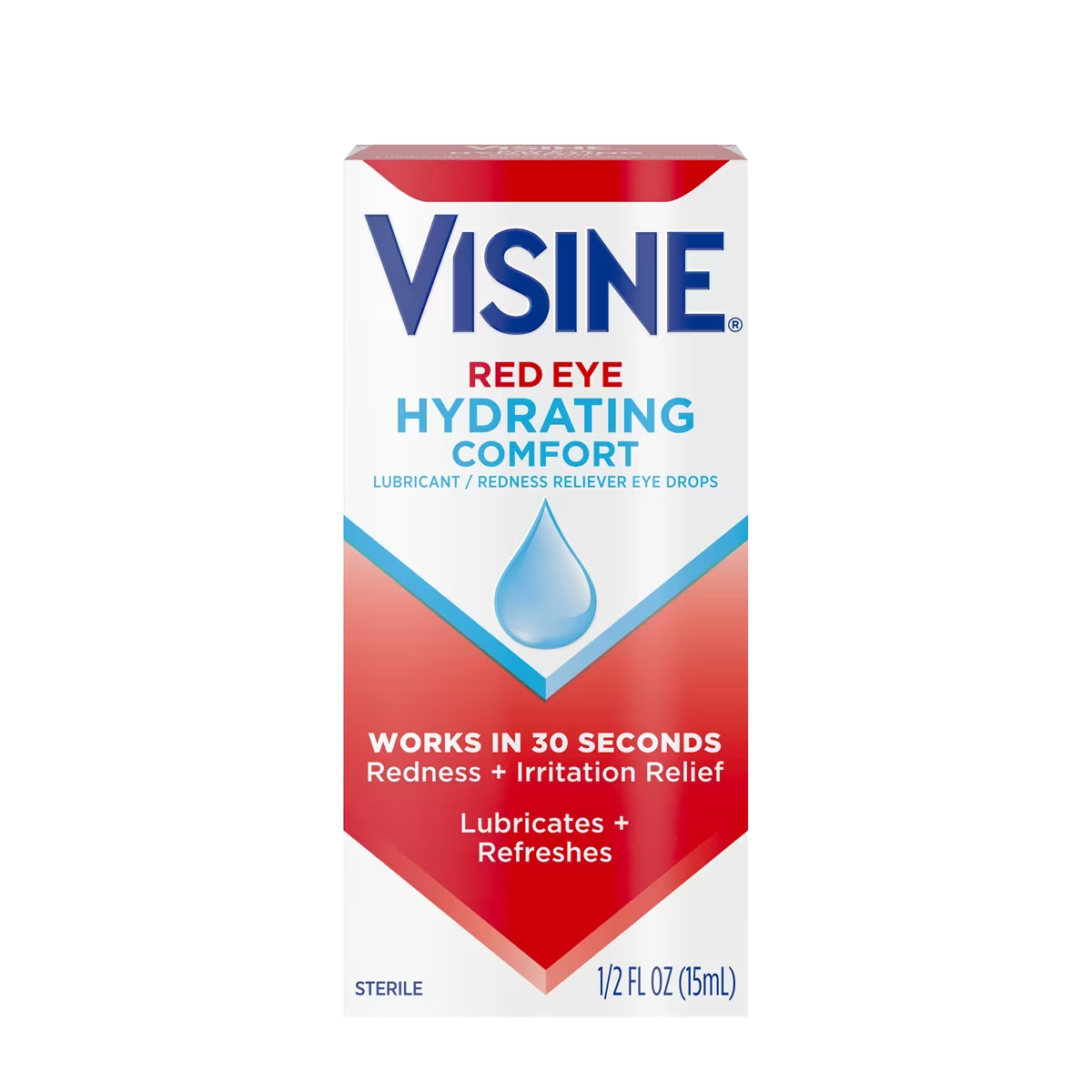 VISINE® Red Eye Hydrating Comfort Eye Drops, 0.5 oz.