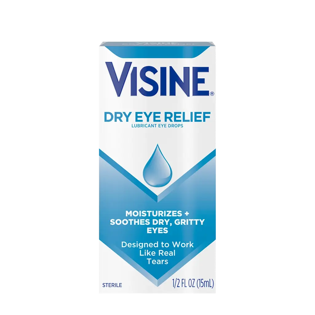 Visine Tears for Dry Eye Drops, 0.5 fl. oz.