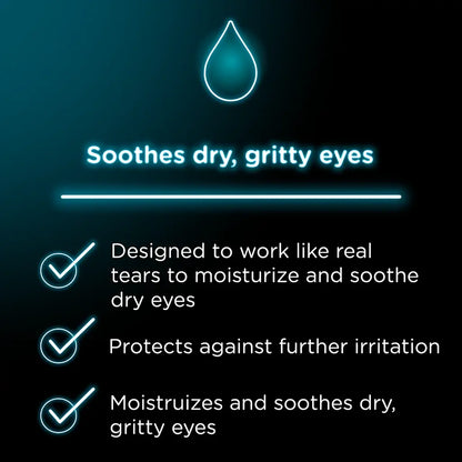 Visine Tears for Dry Eye Drops, 0.5 fl. oz.