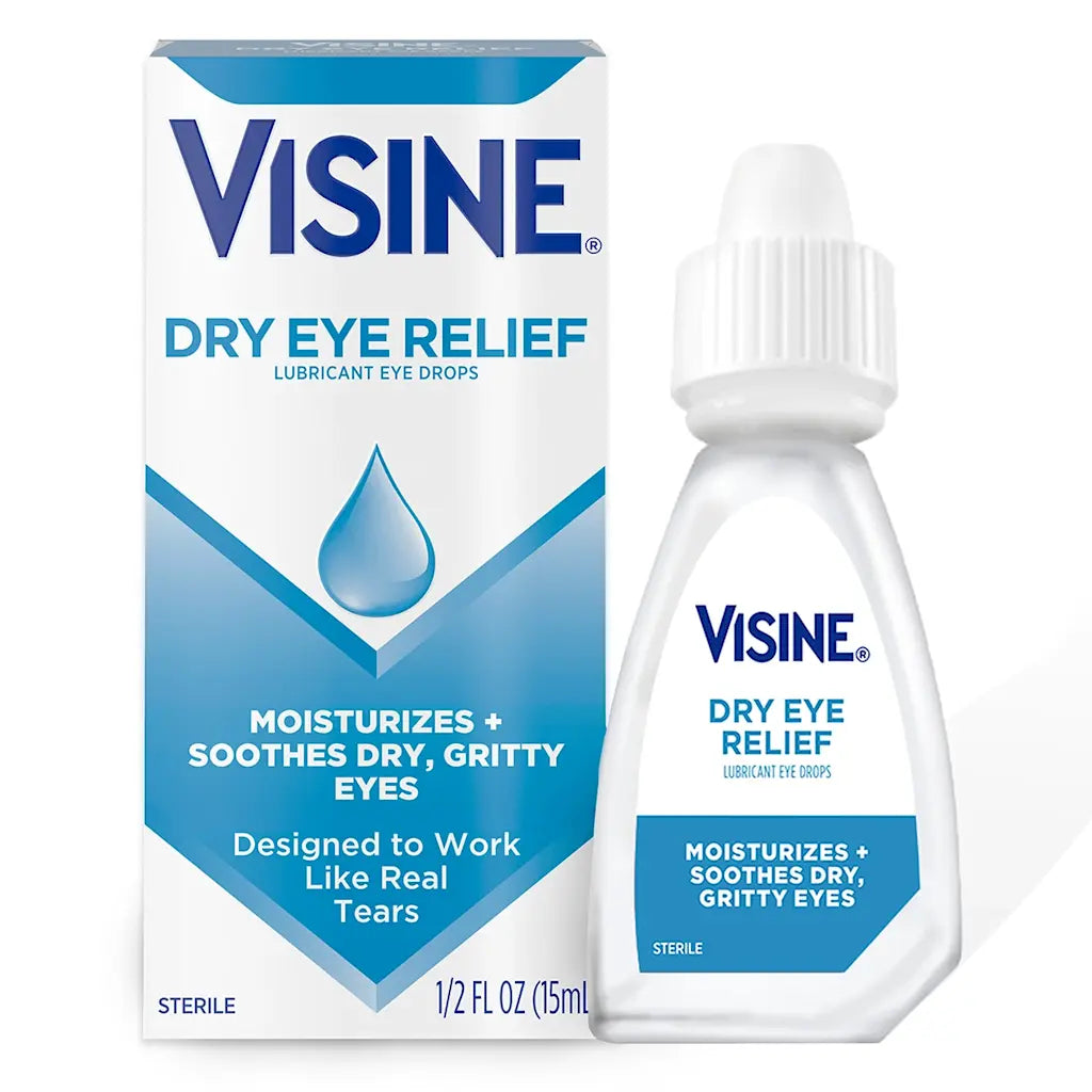 Visine Tears for Dry Eye Drops, 0.5 fl. oz.