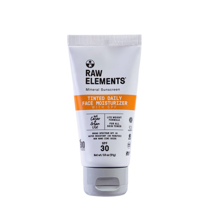 Raw Elements Daily Face Tinted Mineral Sunscreen SPF 30, 1.8 fl. oz.