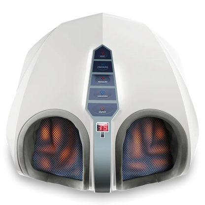 Yoisho white operating heat foot massager