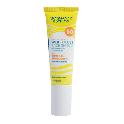 The Seaweed Bath Co Sunscreen Face Weightless, 1.7 fl oz.