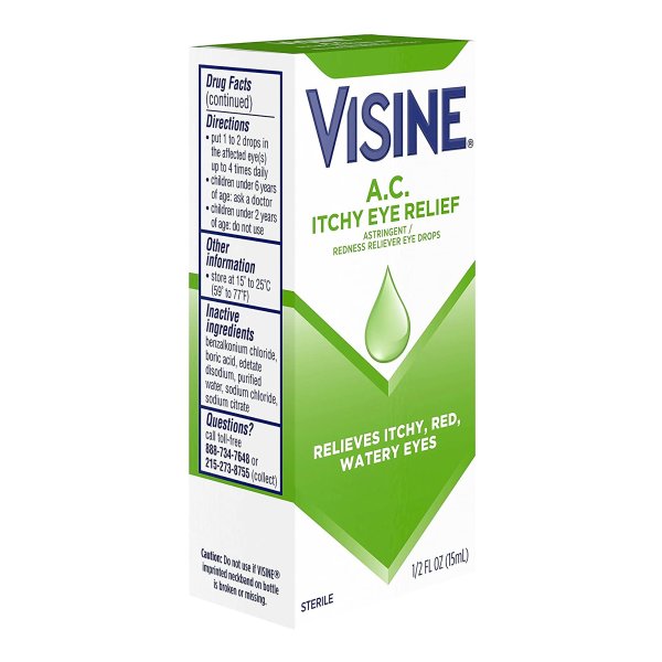 Visine® AC® Ultra Itchy Eye Relief Drops, 0.5 fl. oz.