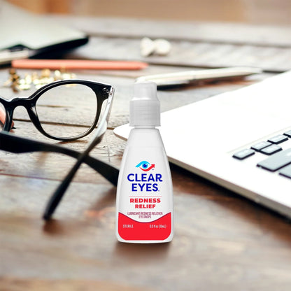 Clear Eyes® Redness Relief Eye Drops, 0.5 oz.