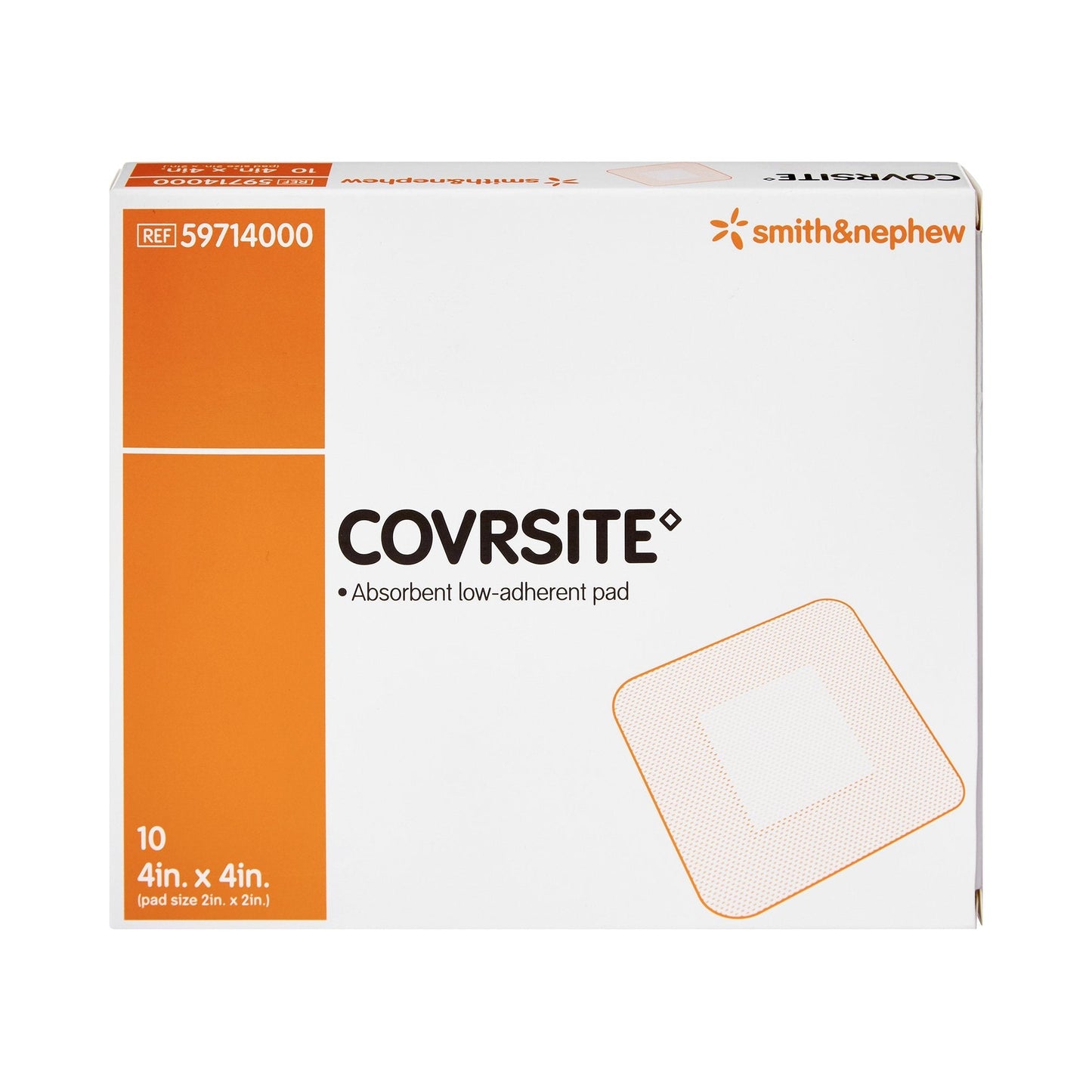 Covrsite Composite Dressing, 4 x 4 Inch, 10 ct