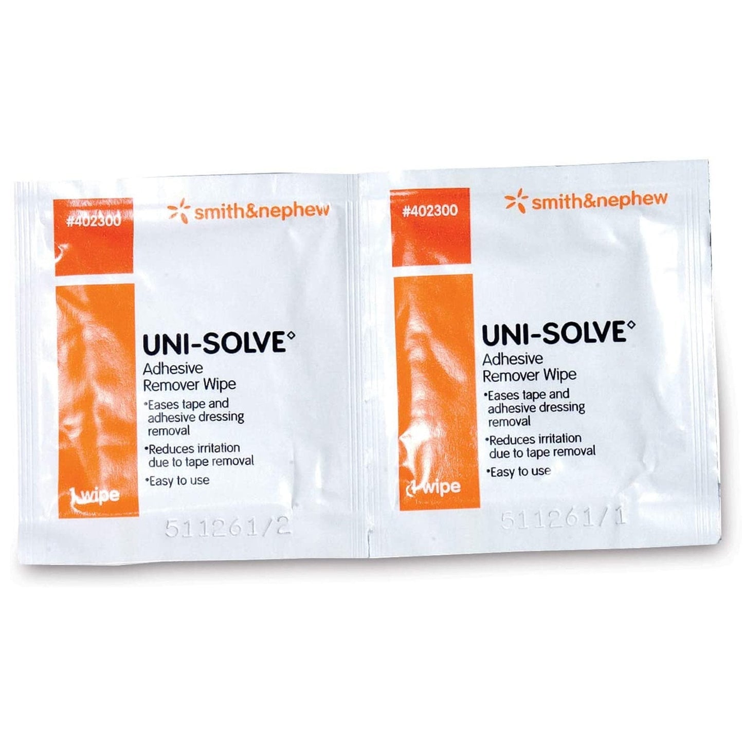 Uni-Solve™ Adhesive Remover, 2.5 x 2.5 Inch Wipe