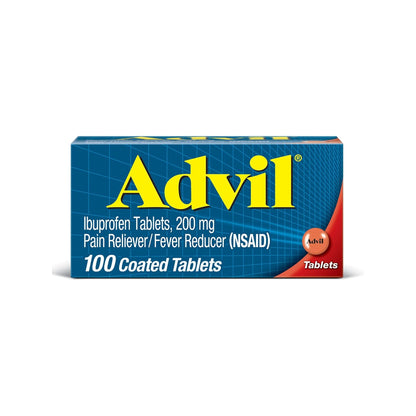 Advil Ibuprofen Pain Relief and Fever Reducer Tablets