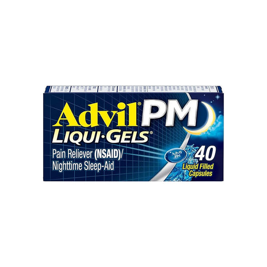 Advil PM Pain Reliever Liqui-Gels, 40 ct.