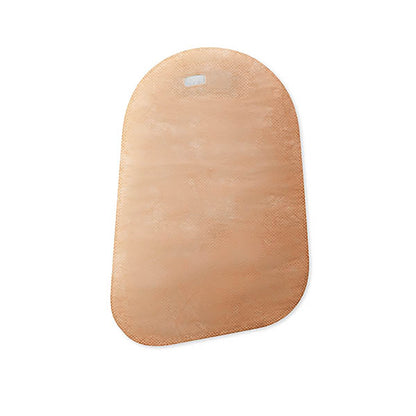 New Image™ Two-Piece Closed End Beige Filtered Ostomy Pouch, 9 " Length, 1.75 " Flange