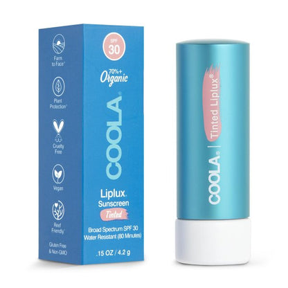 Coola Classic Liplux Tinted SPF 30 Lip Balm, 0.15 oz.