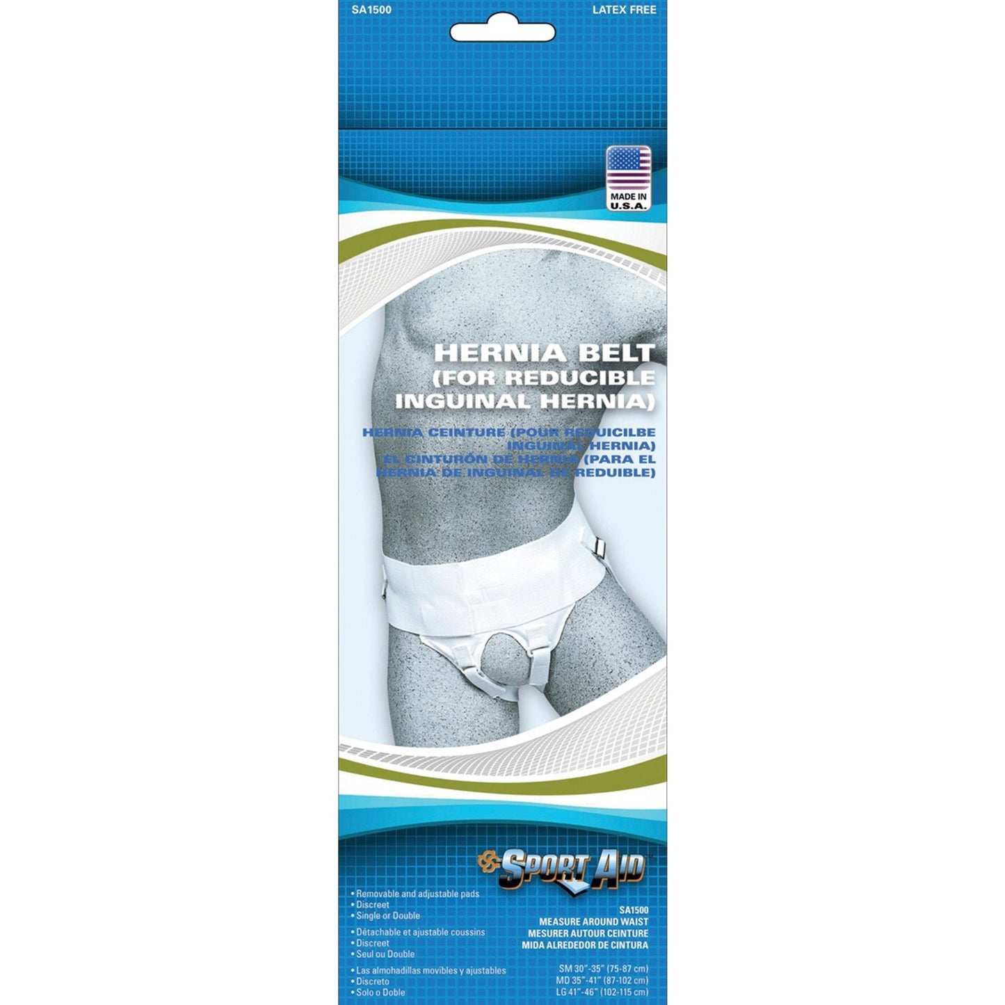 Sport Aid™ Hernia Belt, Medium