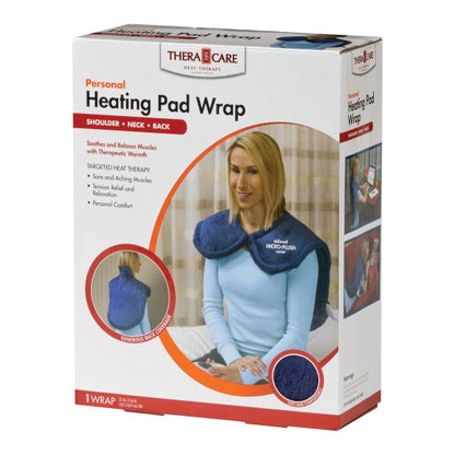 Thera Care Heating Pad for Back, Neck, Shoulder, Micro-Plush Fabric