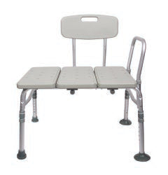 McKesson Aluminum Transfer Bench with Reversible Back