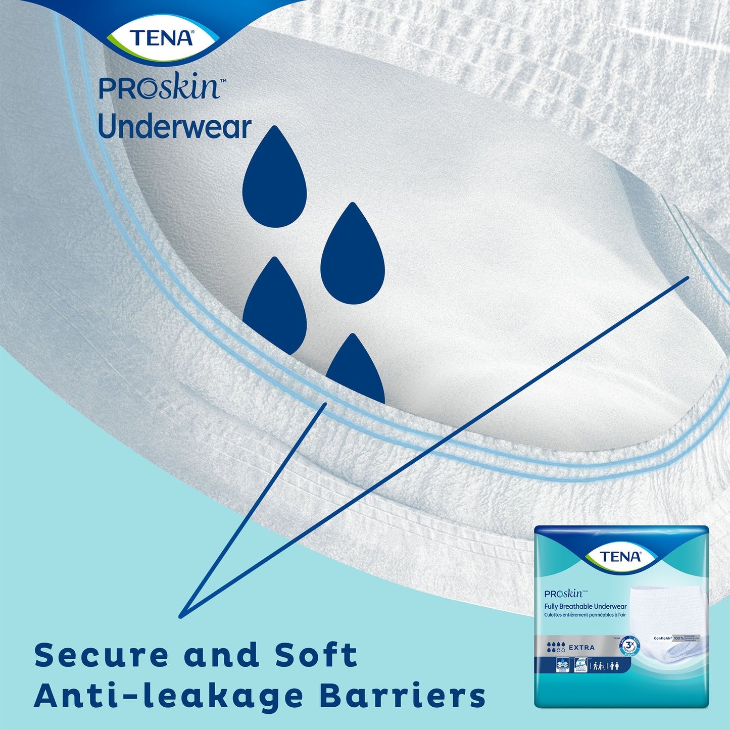 Tena® Extra Absorbent Underwear, Extra XL, 12 ct