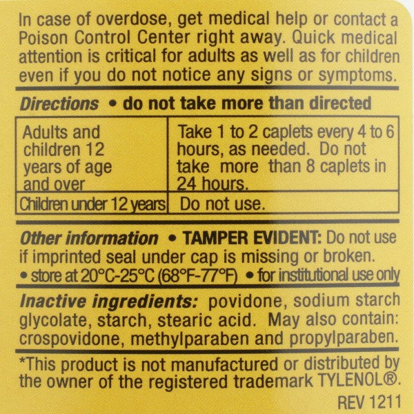 Geri-Care Acetaminophen Pain Relief