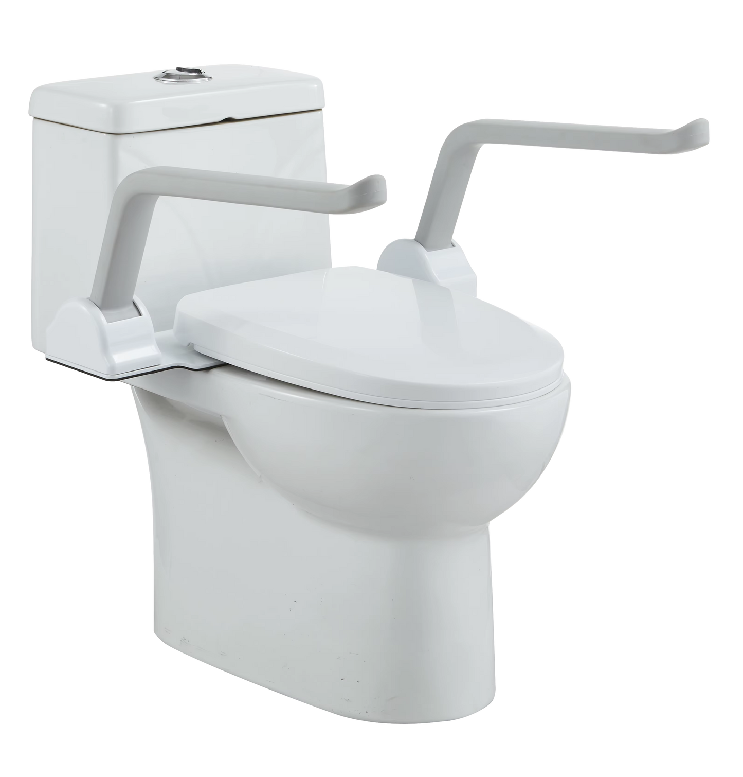 SafeSit Toilet Safety Arms Sit-to-Stand Support Handles for Safer Bathroom Transfers