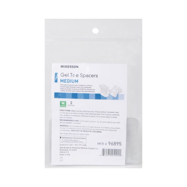 McKesson Gel Toe Spacers, 2 ct.