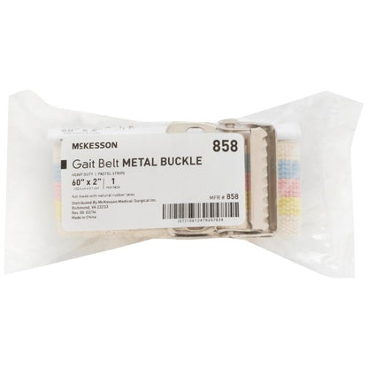 McKesson Gait Belt, Metal Buckle, 60 Inch