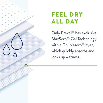 Prevail Per-Fit 360 Daily Diapers with Tabs, Maximum Plus Absorbency