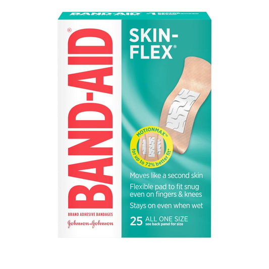 Band-Aid Skin-Flex Adhesive Bandages, 25 ct