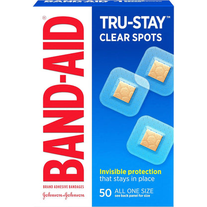 Band-Aid Clear Spot Bandages, 50 ct.