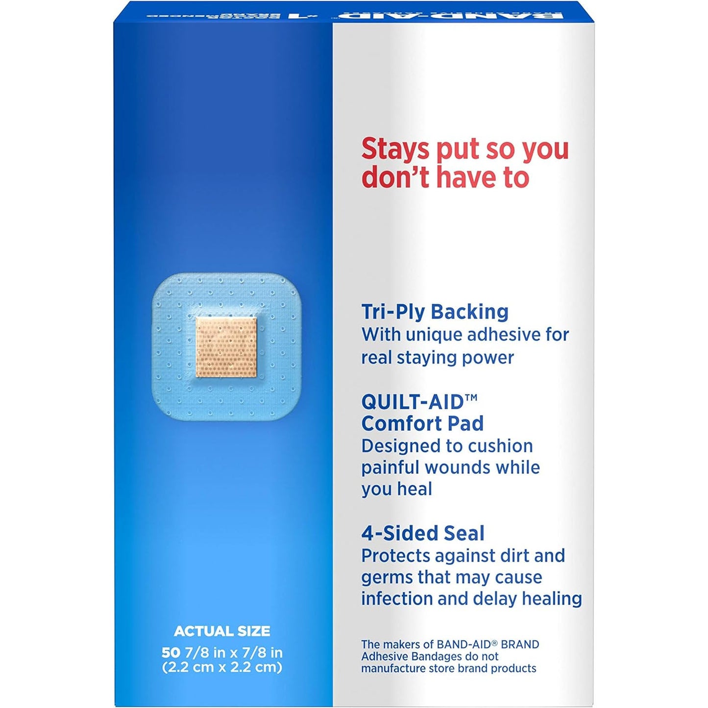 Band-Aid Clear Spot Bandages, 50 ct.