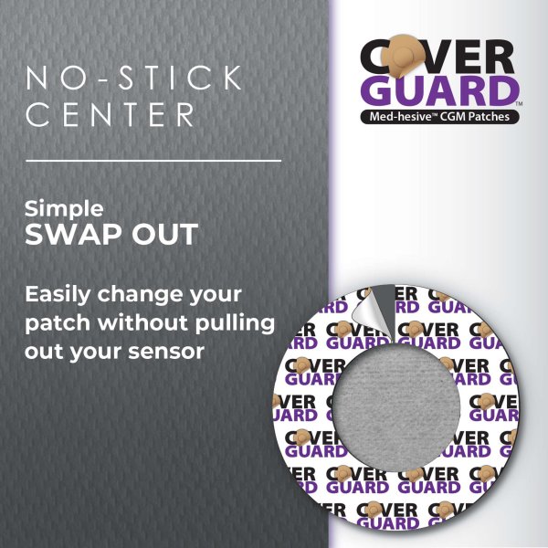 CoverGuard CGM Over Patch, Libre 3, 25 Ct